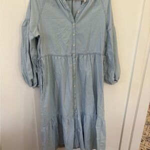 Levi's Light Blue Maxi Dress